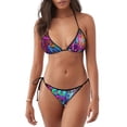 thumbnail image 1 of Balery Neon Free Play Pijama Estampado Bikini de Dos Piezas para Mujer - Conjunto de Bikini Ajustable Sexy y Cómodo para Playa, 1 of 6