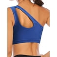 thumbnail image 4 of YouLoveIt Women's Seamless Sport Bra One Shoulder Sports Bra Women's Workout Push Up Yoga Bra Sports Crop Tops Fitness Gym Vest Underwear Workout Fitness Bra, 4 of 8