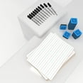 thumbnail image 4 of Scribbledo Lined Dry Erase Boards Double-Sided  with Whiteboard Markers and Erasers, 9” x 12”, 10-Pack, 4 of 12