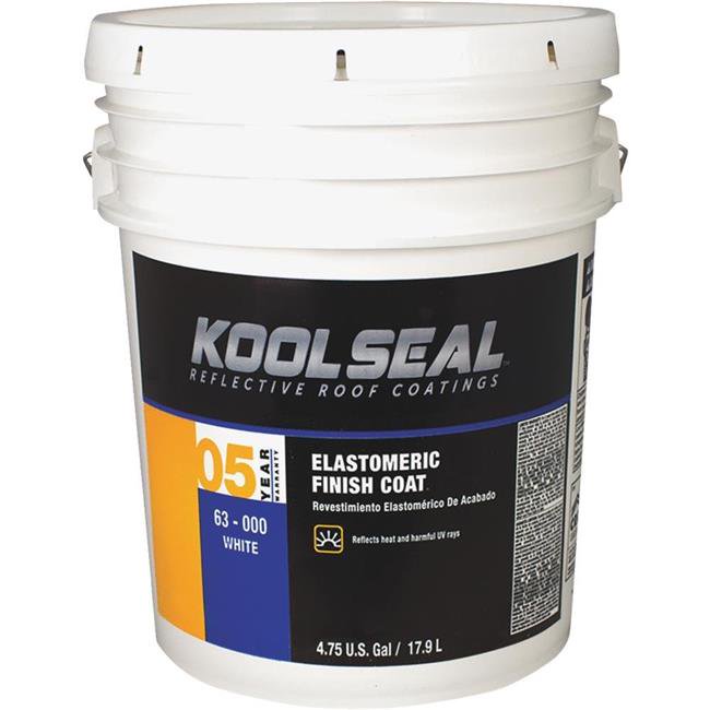 Kool Seal KS006300020 5 gal Elastomeric Finish Coat, White Walmart