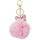 thumbnail image 1 of GOOHOCHY Llavero de bola mullida con perlas incrustaciones de cadena de llavero para el bolso de las mujeres / teléfono móvil / colgante del coche (rosa), 1 of 7