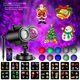 thumbnail image 2 of Patrón de agua Película al aire libre Tarjeta de copo de nieve Luces de Navidad Luces de proyección de Halloween, Eficiencia energética, 2 of 5