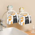 thumbnail image 6 of 6 Packs Funny Scandinavian Cats Kitchen Dish Towels Soft Absorbent Dish Cloths 11"x11", 6 of 9