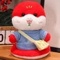 thumbnail image 1 of HUASHENG Jouet en Peluche Année du Jouet en Peluche Année du Poupée en Peluche Collectionnable & Câlin 2025 Zodiaques Chinois Animal en Peluche pour Nouvel An Chinois, 1 of 5