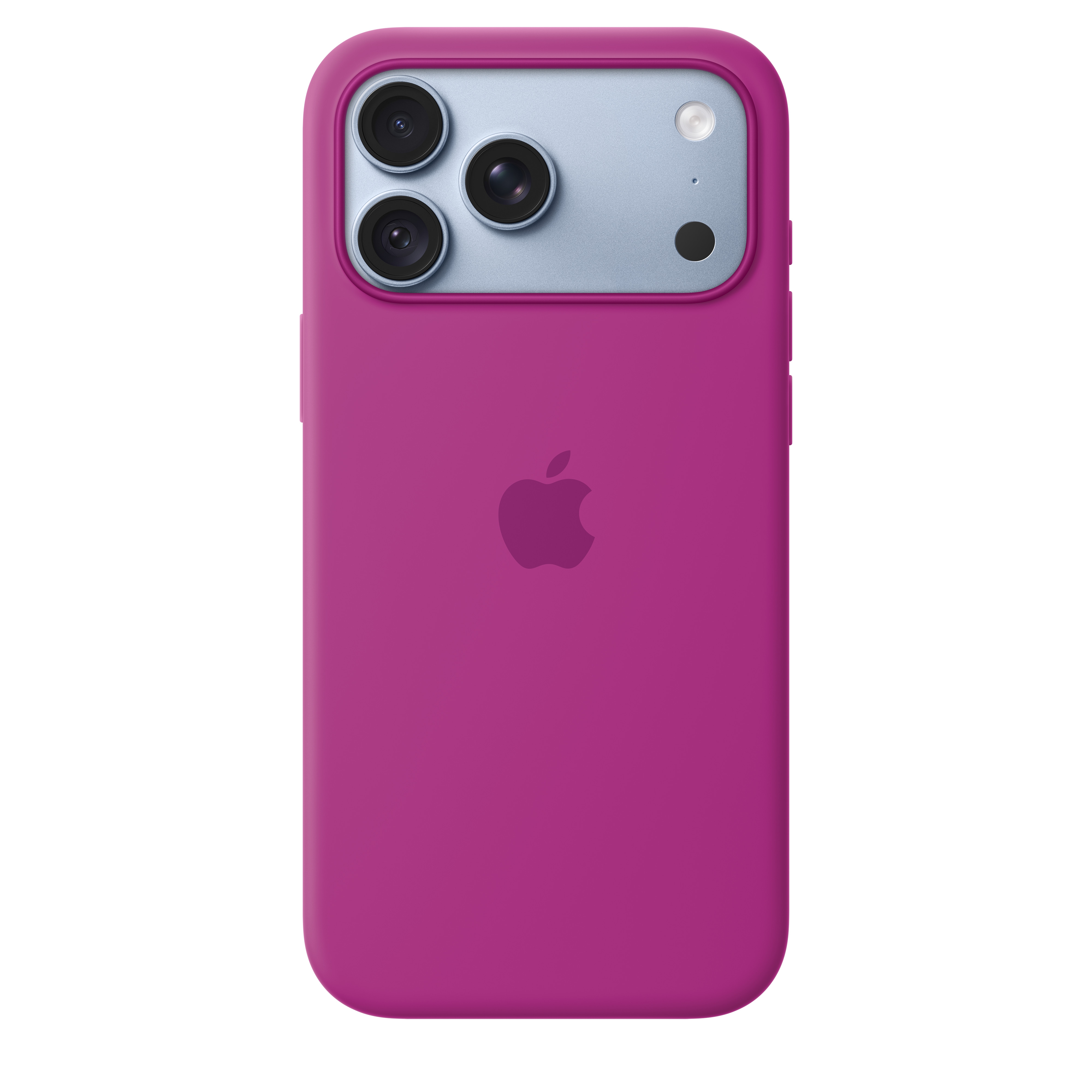 Apple iPhone 18 Pro Max Silicone Case with MagSafe – Magenta