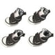 thumbnail image 5 of 4 Uds zapatos de lona para cachorros moda lindos para todas las estaciones transpirables antideslizantes zapatos deportivos para mascotas para perros pequeños mascotas 5#, 5 of 5