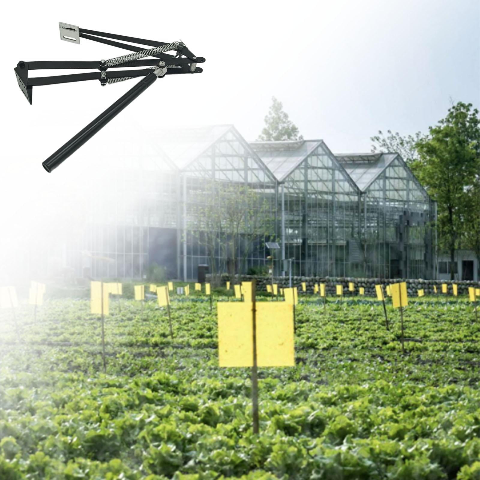 figatia Greenhouse Automatic Window Opener Greenhouse Window Opener Greenhouse Automatic Vent Opener for Breeding Flower Cultivation B