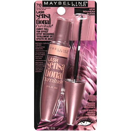 Maybelline New York Lash Sensational Curvitude™, Waterproof Mascara, 9 mL