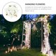 thumbnail image 3 of ADDHAT 1Ud Artificial Flower Vines White Hanging for Home and Holiday Wall Decor, 3 of 7