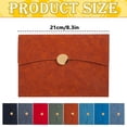 thumbnail image 3 of NANDIYNZHI Leather Notebook,Stylish PU Leather Softcover Lined Writing Notebook Thicken Paper with Buckle,Composition Notebook,Journal Notebook,A5 Notebook,Practical Classroom Supplies,Style G, 3 of 4