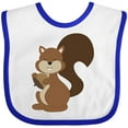 thumbnail image 3 of Inktastic Squirrel Boys or Girls Baby Bib, 3 of 4