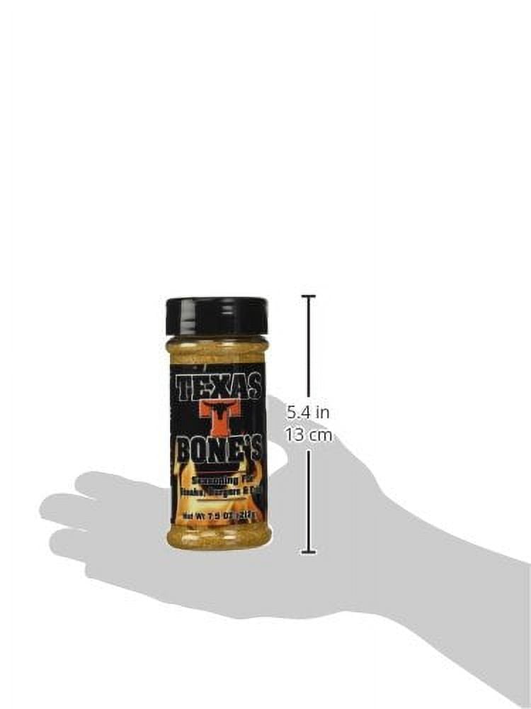 Oakridge BBQ Texas T-Bones Rub and Seasoning for Steaks, Burgers and Fries 7.5 Ounce