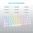 thumbnail image 4 of Teclas PBT de perfil bajo de 118 teclas, teclas Slim Horizon para interruptores Cherry Gateron MX, teclado de jugador con diseño de EE. UU. y Reino Unido, 4 of 5