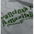 thumbnail image 5 of Grandma Amazing Mom Says So Cute Nana Toddler Boy Girl T Shirt Infant Toddler Brisco Brands 6M, 5 of 6