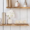 thumbnail image 3 of Dublin Brown Decorative Tray & Orb Set - 4-Piece Centerpiece for Living Room, Dining Room & Entry Table Decor, 3 of 10