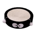 thumbnail image 2 of STARTIST Cat Scratch Pad Pet Gift Comfortable Durable High Dense Sisal Scratcer Board Black Circle, 2 of 9
