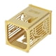 thumbnail image 5 of Delaman Portalápices, portalápices de Metal de fácil Montaje Chapado en Oro, Boca cilíndrica Grande, contenedor Multifuncional para bolígrafos(Qingnian), 5 of 5