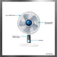 thumbnail image 4 of Rowenta, Ventilador de Escritorio, Ventilador de Mesa Turbo Silence, 12 Pulgadas, Ventilador Ultra Silencioso para Dormitorio, Oscilante, Portátil, 4 Velocidades, Dial de Giro Manual, Blanco, Interior, 4 of 5