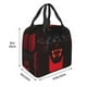 thumbnail image 3 of Disketp Black Panther Red Background for Insulated Lunch Bag for Women and Men, Perfect for Work, Hiking, Picnic, 3 of 8