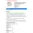 thumbnail image 2 of Front Washer Reservoir - Compatible with 1999 - 2001 Chrysler LHS 2000, 2 of 2