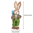 thumbnail image 1 of Easter Decorations Simulation Straw Rabbit Bunny Lovely Exquisite Holiday Decor Supplies for Kids Friends, 1 of 4