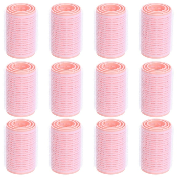 12pcs Practical Hair Roller Hair Curlers Self Grip Salon Hair Dressing Curlers
