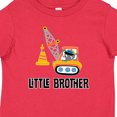 thumbnail image 4 of Inktastic Little Brother Construction Truck Boys Boys Baby T-Shirt, 4 of 5