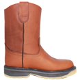 thumbnail image 2 of The Western Shops Leather, Double Density Sole, Soft Toe, Pull On Work Boot, 2 of 5