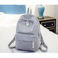 thumbnail image 3 of Mochila estilo mochila de tela suave para mujer, mochila escolar de diseño de pana para chicas adolescentes, mochila a rayas para mujer Adepaton LN-2559-1, 3 of 4
