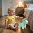 thumbnail image 2 of Cartoon Horse Toy Zodiac Mascot Birthday For Boys Children Soft Stuffed Animal, 2 of 3