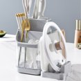 thumbnail image 3 of <p>Kitchen Storage Knife Holder, Easy To Clean Breathable Space Saving Cutting Board Knife Holder  For Home</p>, 3 of 7