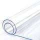 thumbnail image 1 of Protector de mesa de comedor de plástico transparente de 50x100cm, mantel, alfombrilla para escritorio, cubierta para encimera, impermeable, muebles de madera Rectangular de PVC, 1 of 5