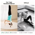 thumbnail image 6 of Yoga Headstand , 25 Inch Yoga Inversion with Seat Cushion, Portable Stand Yoga Chair 440.92lbs Capacity for Balconies, Offices, Gyms, 6 of 7