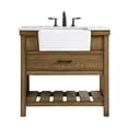 thumbnail image 3 of 36 inch single bathroom vanity in green, 3 of 8