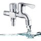 thumbnail image 2 of Outdoor Faucet Double Outlet Faucet,double Outlet En Faucet Outlet Faucet, En Faucet Double Outlet 3/4' Interface 3/, 2 of 4