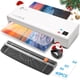 thumbnail image 1 of Buyounger Laminator 4 en 1 Máquina laminadora con 40 hojas laminadoras A4 Máquina laminadora caliente y fría con cortadora de papel y redondeadora de esquinas Laminadora térmica personal de 9 pulgadas, 1 of 4