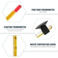 thumbnail image 3 of 4 Pcs Fish Tank Accessories Floating Small Thermometer Thermometer With Suction Cup Lightweight Thermometer Aquarium Submersible, 3 of 3