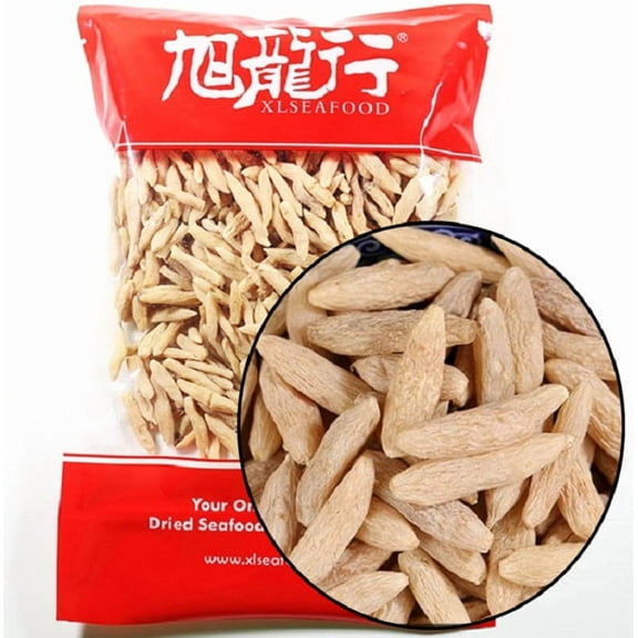 XLSEAFOOD Premium Ophiopogon Japonicus Dried Herb, Natural Maidong 旭龙行无漂白麦冬0.5磅