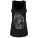 thumbnail image 1 of Unorthodox Collective - Camiseta de tirantes modelo Pentagram Dreamcatcher para mujer (Negro), 1 of 3