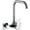 B handle up, variant on wall mount faucet Wall-mounted chrome-plated, wall-mounted, kitchen, sink, balcony laundry pool, hot and cold mixing valve, faucet-A handle up