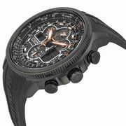 Citizen Mens Eco-Drive Navihawk Atomic Alarm Chronograph Watch, JY8035-04E