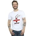 thumbnail image 2 of Looney Tunes Mens Coyote England Face T-Shirt, 2 of 3