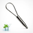 thumbnail image 1 of Pisexur Belleza Maquillaje Limpiador de lengua de acero inoxidable, raspador de lengua para el cuidado bucal diario, robusto, higiénico y sostenible.para mujeres y hombres, 1 of 6