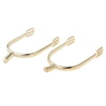thumbnail image 1 of Cuerda para botas, parachoques de deportes ecuestres para adultos, hombres y mujeres, 2 colores para Oro Zulema Espolón del caballo, 1 of 7