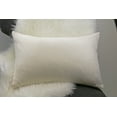 thumbnail image 1 of Aiking Home Woven Fine Faux Linen Throw Pillow Cover, size 12"x18", Ivory, 1 of 2