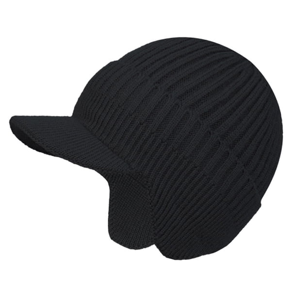 Gorro de invierno de punto con capucha para ciclismo al aire libre para hombres y mujeres Gorro elástico para hombre Gorro de punto para esquí