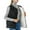 Black, variant on Womens Plus Size Puffer Vest Casual Sleeveless Down Jacket Fleece Quilted Vest Winter Fashion Solid Color Coats Outwear