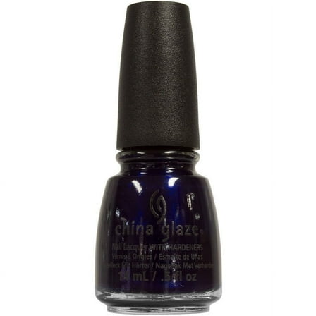 China Glaze Nail Lacquer with Hardeners, Up All Night, 0.5 fl oz
