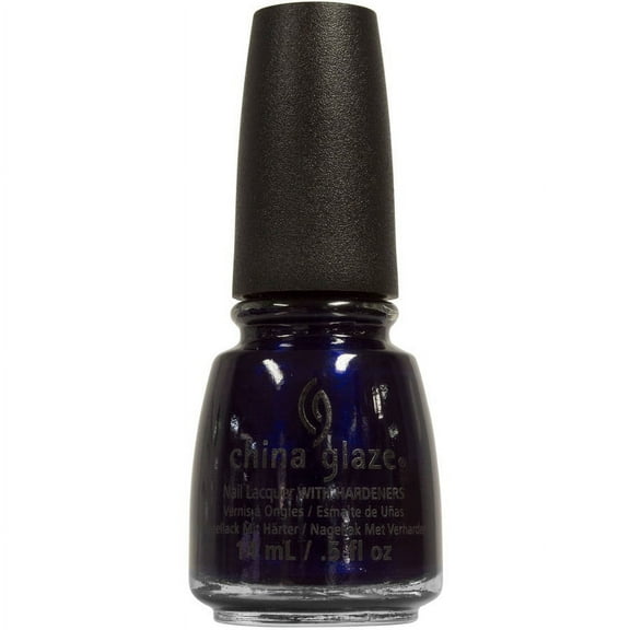 China Glaze Nail Lacquer with Hardeners, Up All Night, 0.5 fl oz