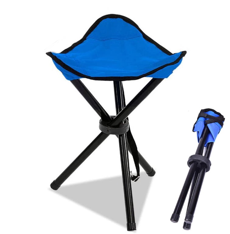 Seenda Camping Stool Travel Chair Slacker Chair, Super Compact, Folding